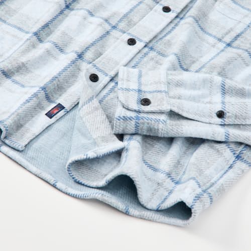 laydown detail image of Legend Sweater Flannel Shirt