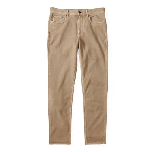 laydown image of Stretch Terry 5-Pocket Pant