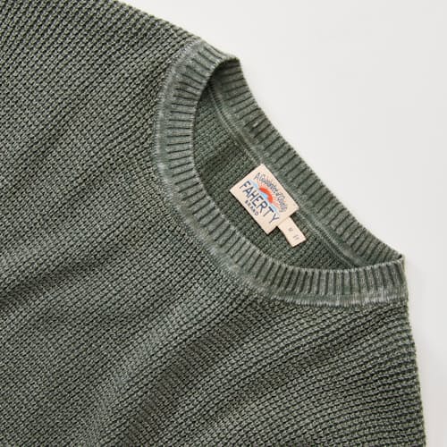 laydown detail image of Sunwashed Crewneck Sweater
