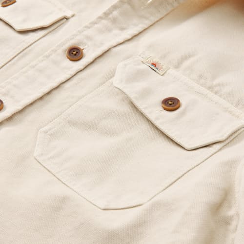 laydown detail image of Sunwashed Shirt Jacket