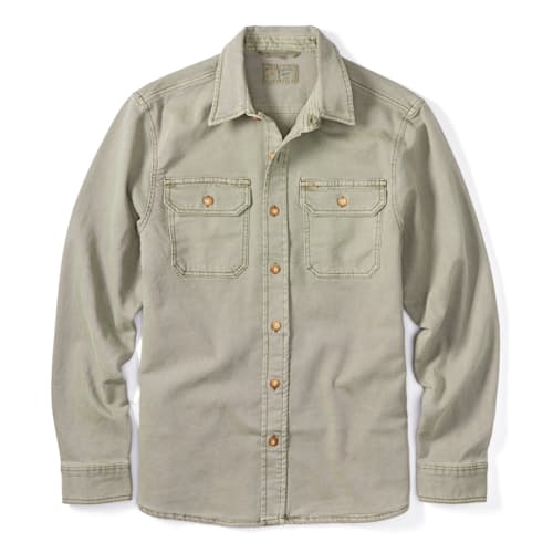 laydown image of Sunwashed Shirt Jacket