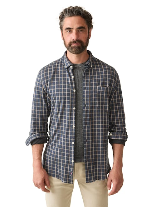 on model image of Coastline Knit Shirt