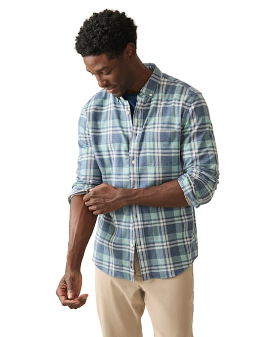 on model image of Coastline Knit Shirt