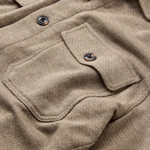 laydown detail image of Inlet Shirt Jacket