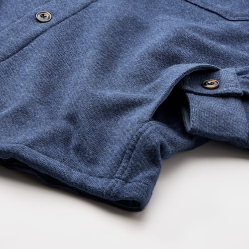 laydown detail image of Inlet Shirt Jacket