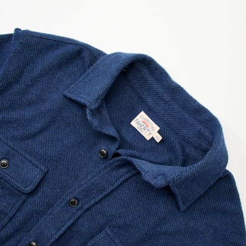 laydown detail image of Legend Sweater Flannel Shirt