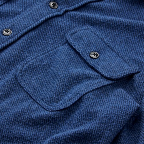 laydown detail image of Legend Sweater Flannel Shirt