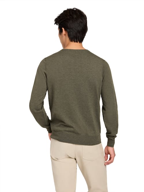 on model image of Movement Crewneck Sweater
