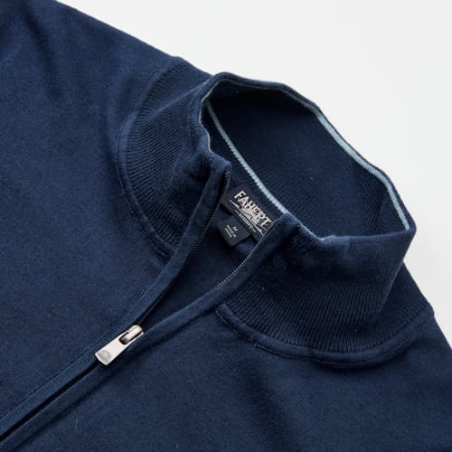 laydown detail image of Movement Quarter Zip Sweater