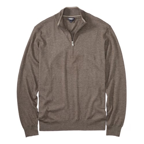 laydown image of Movement Quarter Zip Sweater