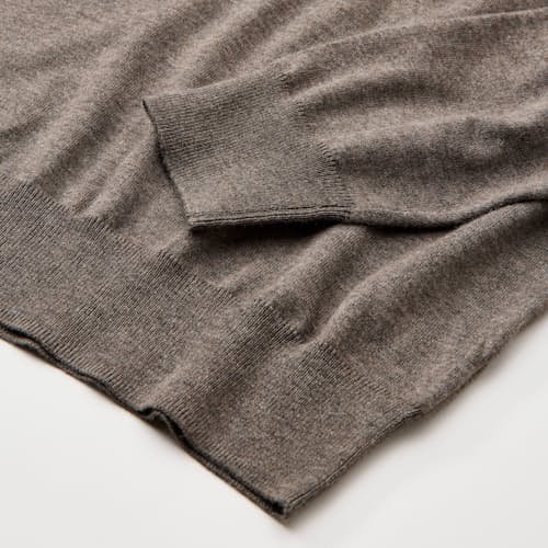laydown detail image of Movement Quarter Zip Sweater