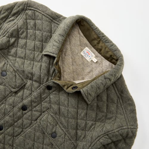 laydown detail image of Epic Fleece Quilted CPO