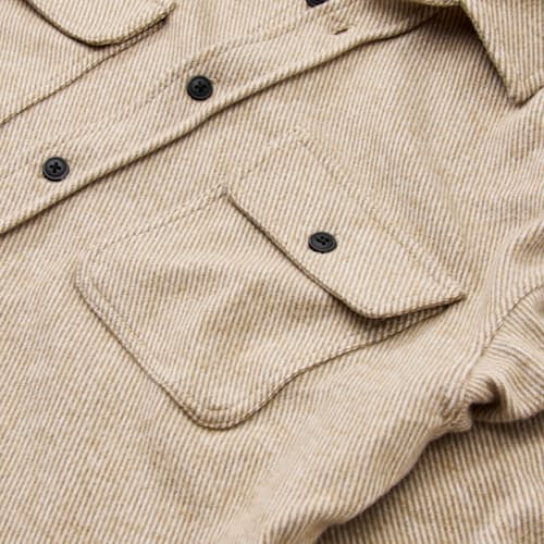 laydown detail image of Legend Sweater Flannel Shirt