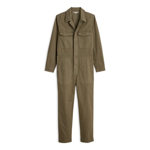 laydown image of Herringbone Jumpsuit