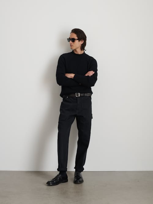 on model image of Recycled Painter Pant