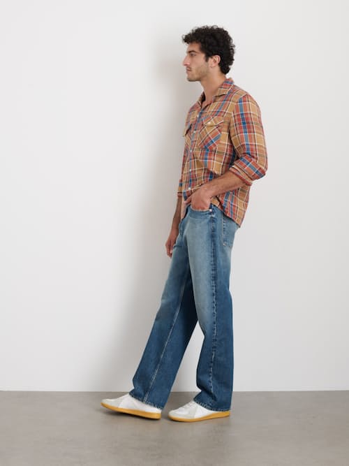 on model image of Kent Shirt