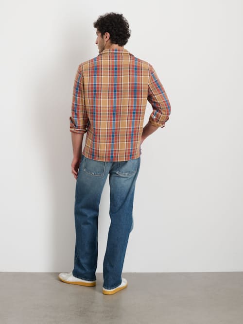 on model image of Kent Shirt
