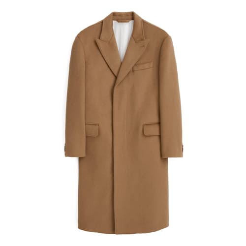 laydown image of Wool Topcoat