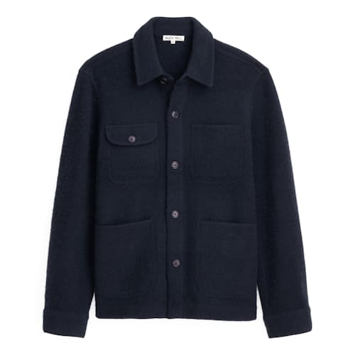 laydown image of Work Wool Jacket