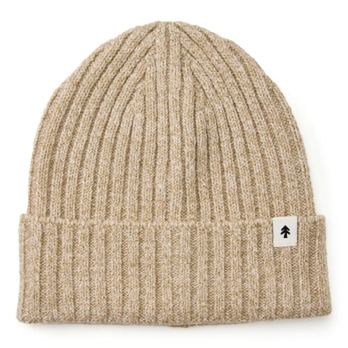 laydown image of Japanese Rib Knit Beanie