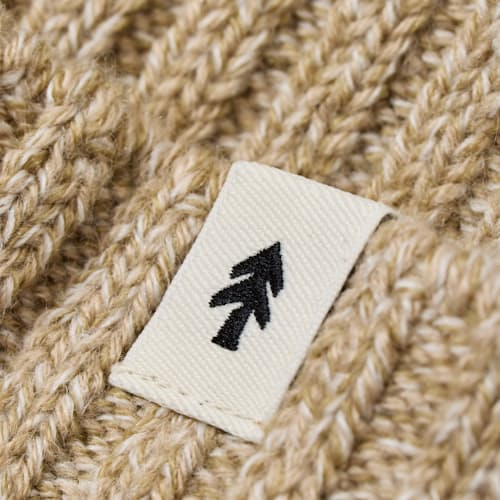 laydown detail image of Japanese Rib Knit Beanie