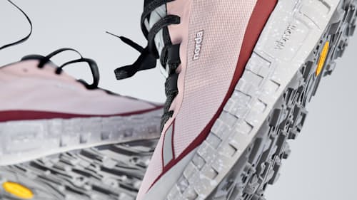 laydown detail image of 001 Trail Running Sneaker