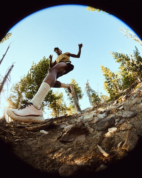 lifestyle image of 001 Trail Running Sneaker
