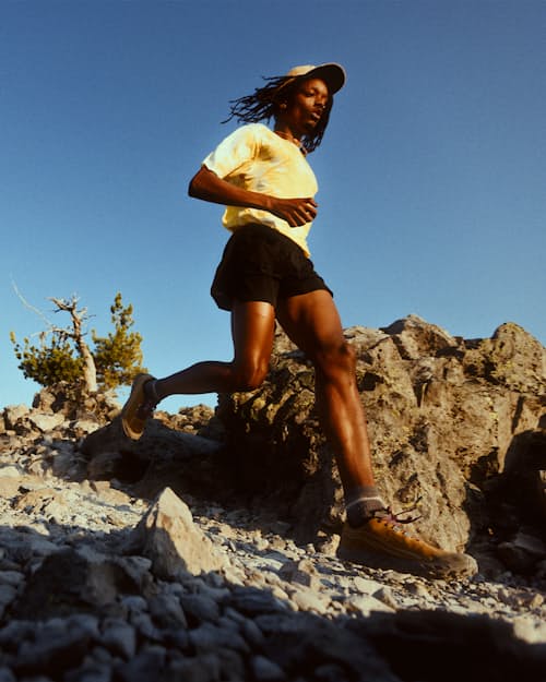 lifestyle image of 002 Trail Running Sneaker