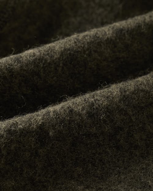 laydown detail image of Boiled Wool Chore Blazer