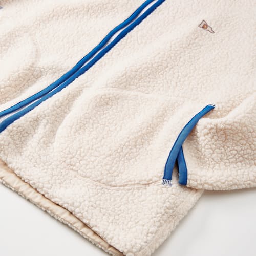 laydown detail image of Boucle Sherpa Fleece Jacket