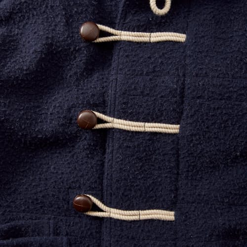 laydown detail image of Casentino Duffle Coat