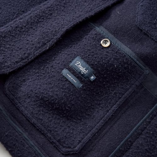 laydown detail image of Casentino Duffle Coat