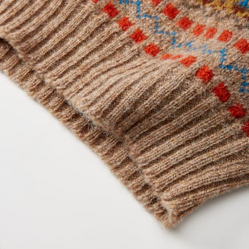 laydown detail image of Fair Isle Vest