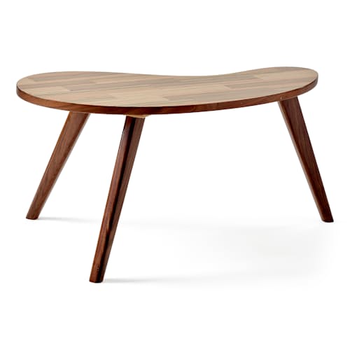 laydown image of Handmade Recycled Skateboard Bean Table