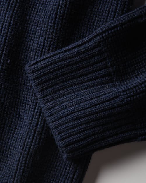 laydown detail image of Bolinas Cotton Crewneck Sweater