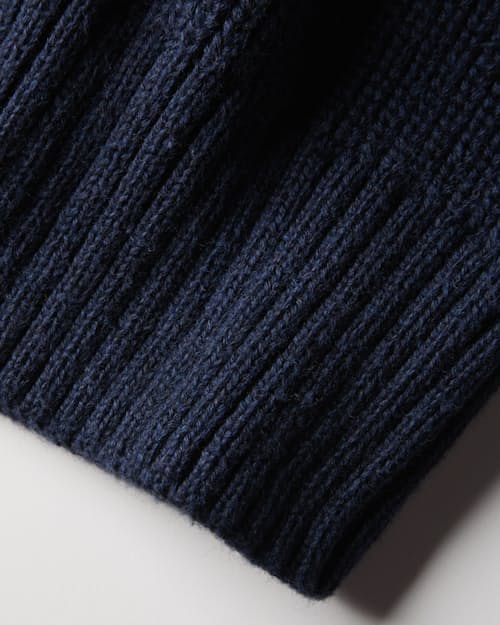laydown detail image of Bolinas Cotton Crewneck Sweater