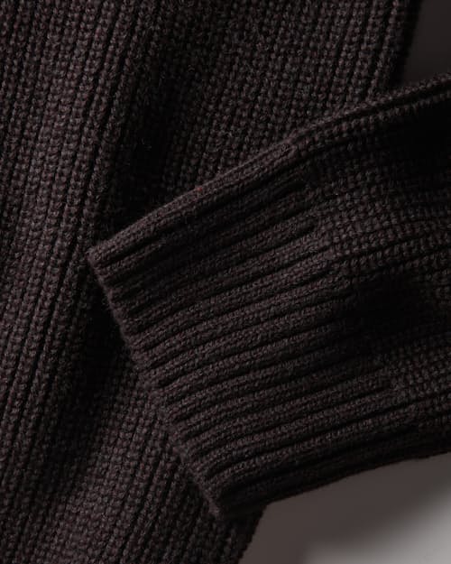 laydown detail image of Bolinas Cotton Crewneck Sweater