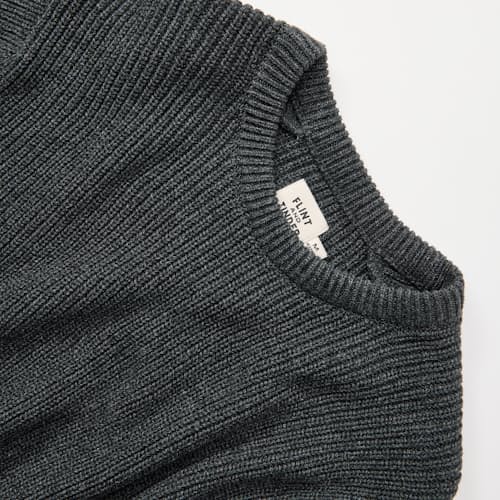 laydown detail image of Bolinas Recycled Cotton Crewneck Sweater