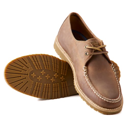 laydown image of Sperry x Huckberry Captain's Oxford