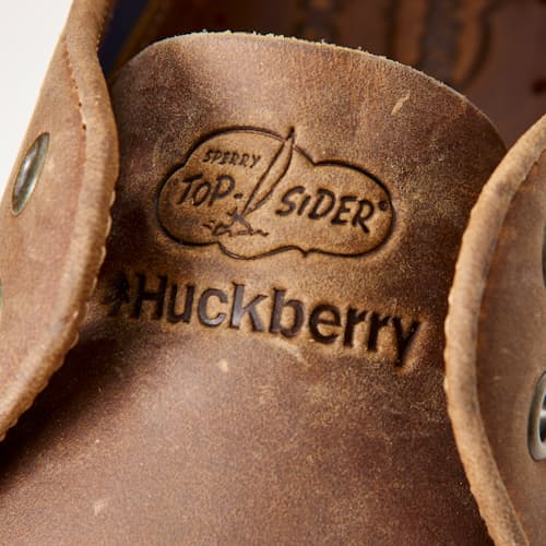 laydown detail image of Sperry x Huckberry Captain's Oxford