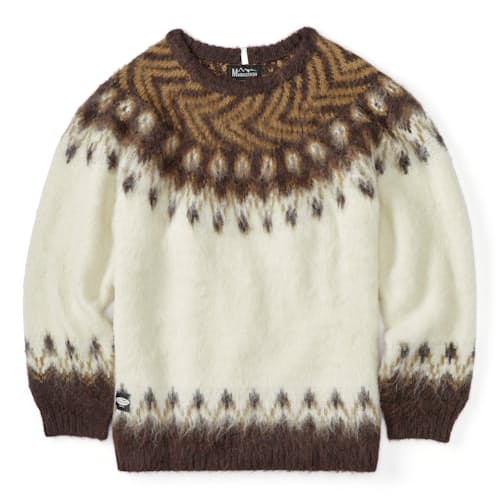laydown image of Aberdeen Nordic Sweater