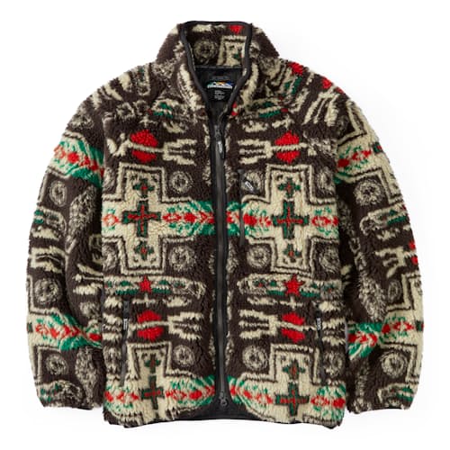 laydown image of Chimayo Waterproof Fleece Jacket