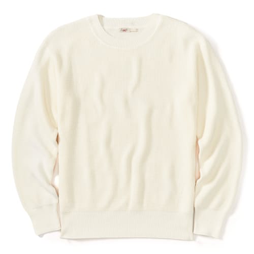 laydown image of Women's Sunwashed Crewneck Sweater