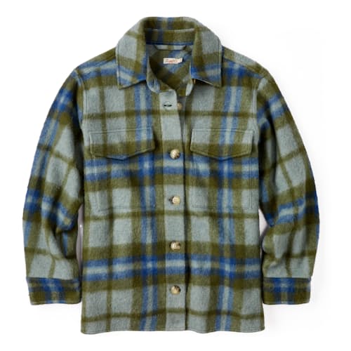 laydown image of Women's Cotswold Shirt Jacket