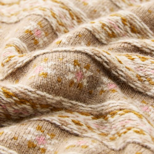 laydown detail image of Women's Highland Fair Isle Sweater