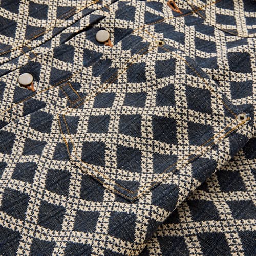 laydown detail image of Marvin Trucker Jacket