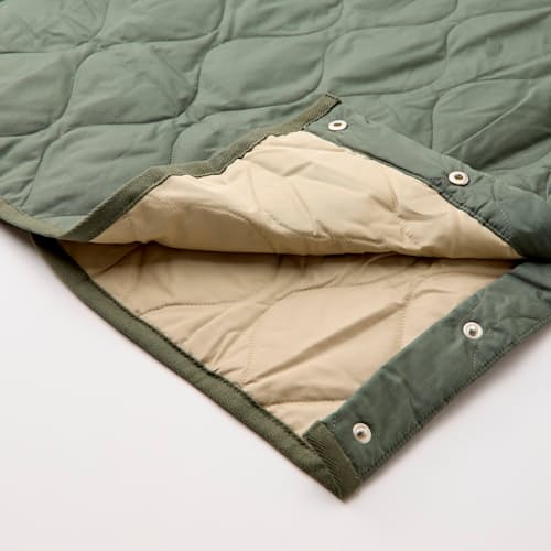 laydown detail image of Military Crewneck Down Insulated Vest