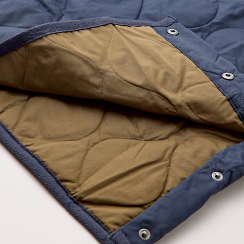 laydown detail image of Military Crewneck Down Insulated Vest