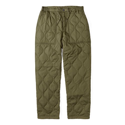 laydown image of Military Down Insulated Pants