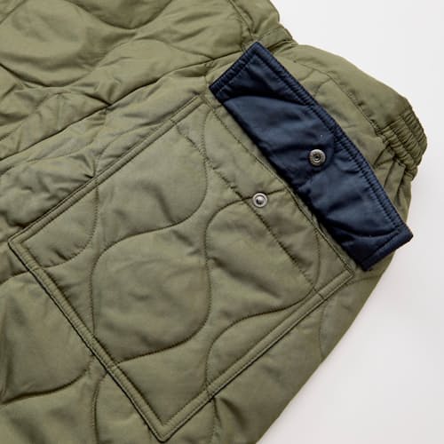 laydown detail image of Military Down Insulated Pants